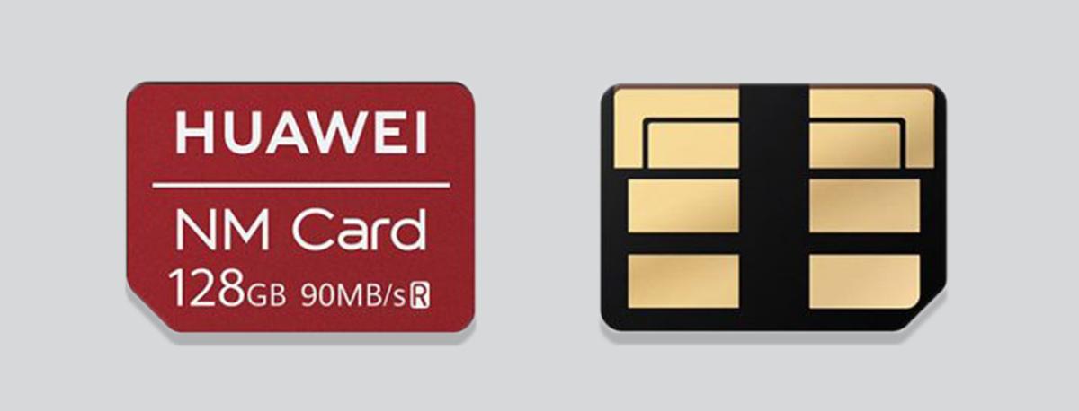Tarjetas NM Card de Huawei - Comparación con Nano-SIM