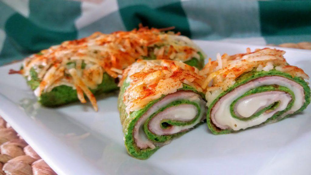 Rollitos de espinacas