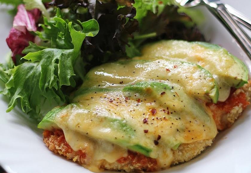 Pollo a la parmesana light