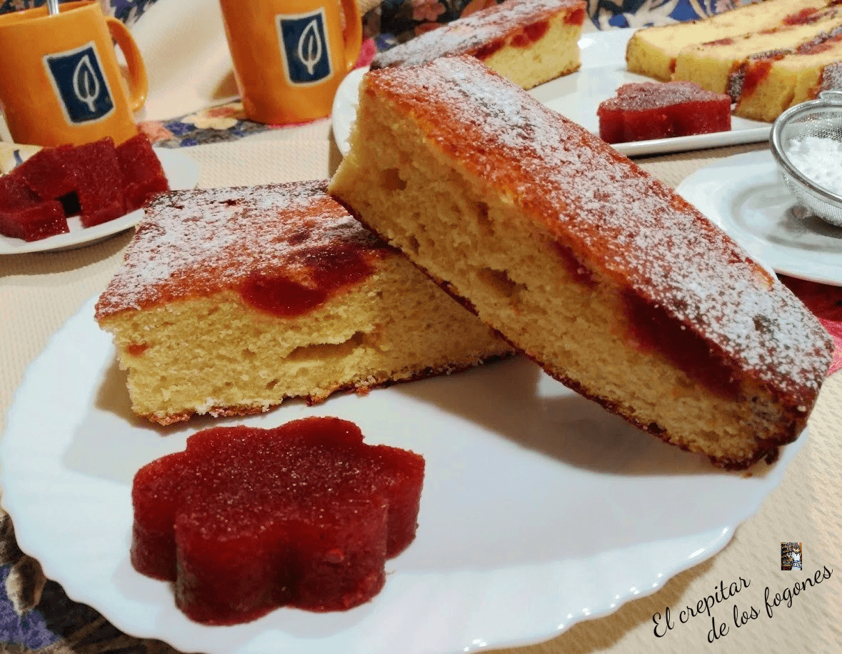 bizcocho de membrillo