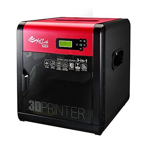 XYZ Printing Impresora 3D da Vinci 1.0 Pro 3-en-1 (impresión 3D, escaneo 3D, grabador láser opcional)