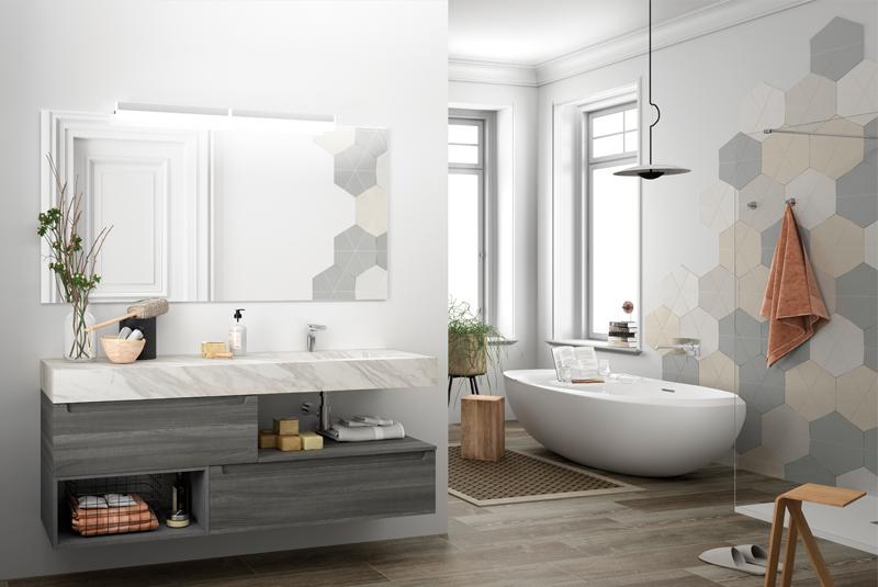 Encimeras a medida para el cuarto de baño