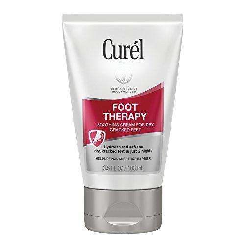 Curél Foot Therapy Cream, Soothing Cream for Dry & Cracked Feet, 3.5 Ounces