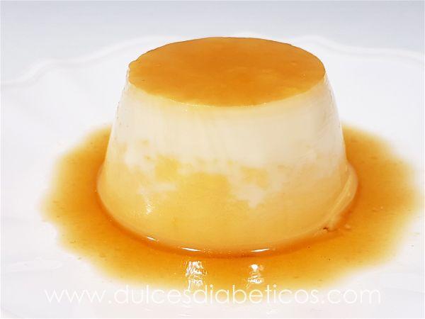 Flan de calabaza saludable sin azucar