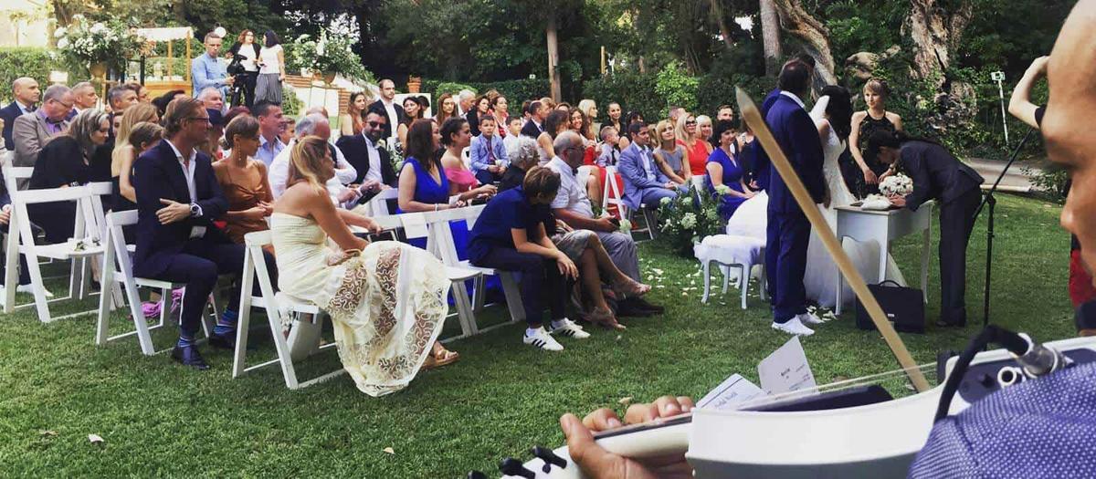 ceremonia civil con musica clásica