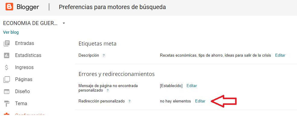 Blogger-redireccionamiento