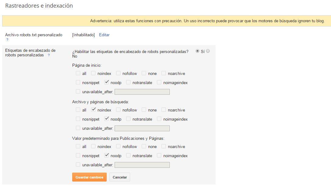 Blogger-configuracion-etiquetas-encabezado-robots-personalizadas