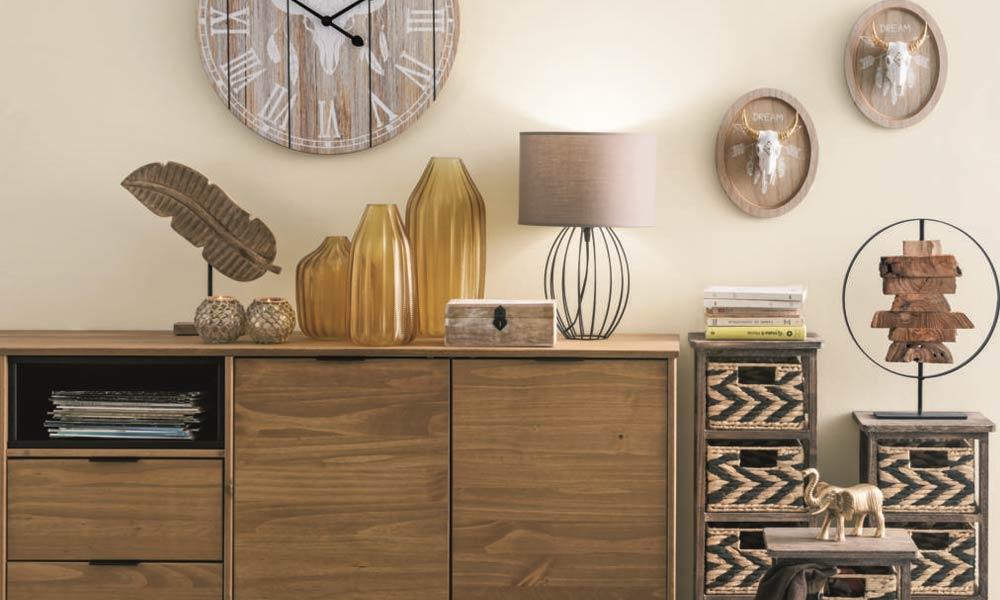 Objetos de decoración de Conforama