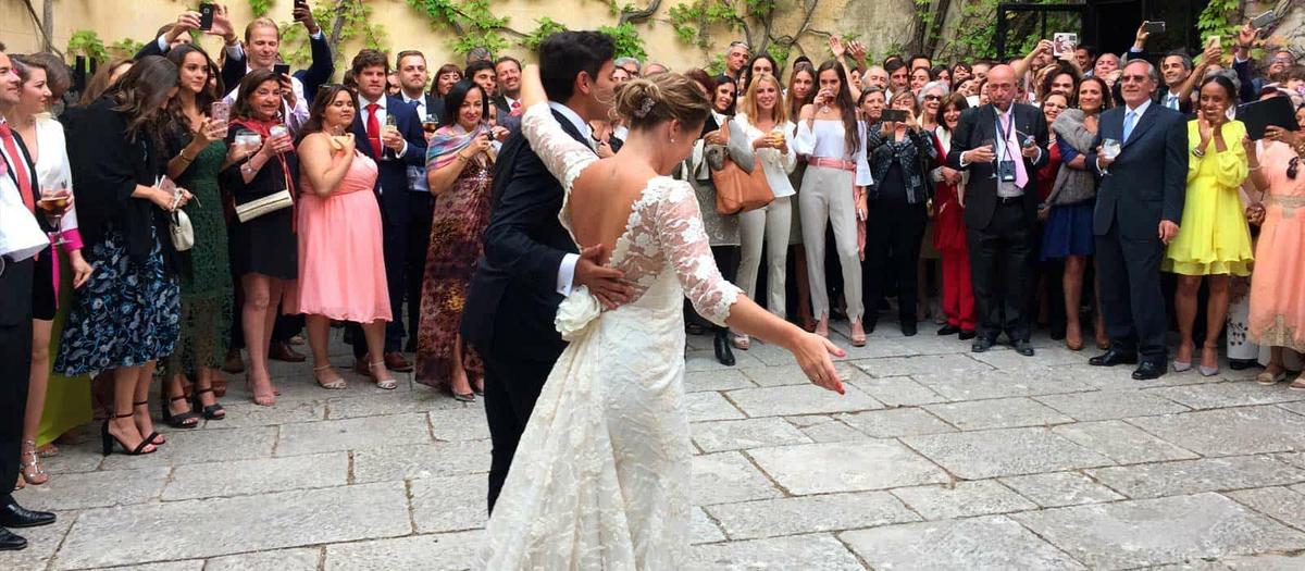 primer baile de novios en la boda