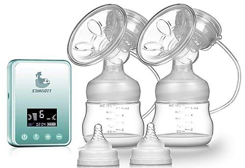 extractor doble electrico de leche