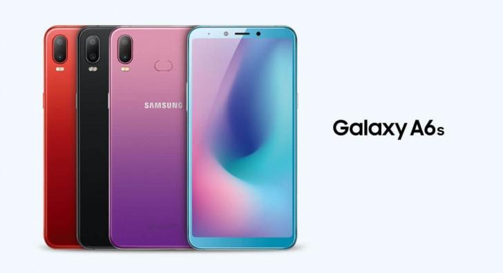 Samsung Galaxy A6s acabados