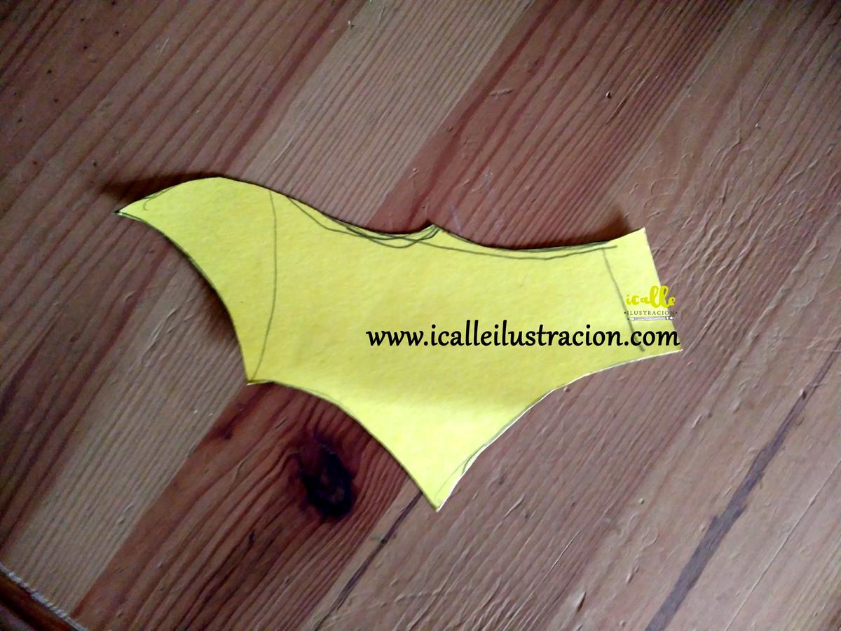 plantilla ala de murcielago tutorial de halloween- murciélagos terrorificos- icalle ilustración