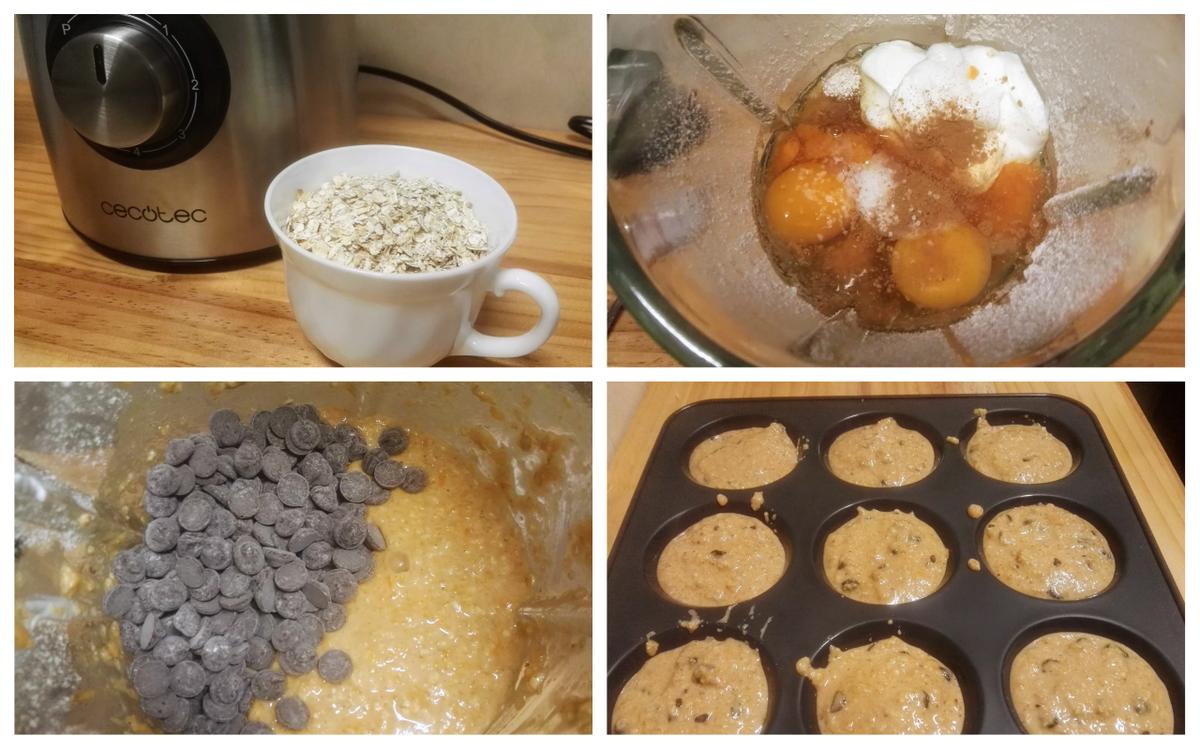 pasos para preparar magdalenas