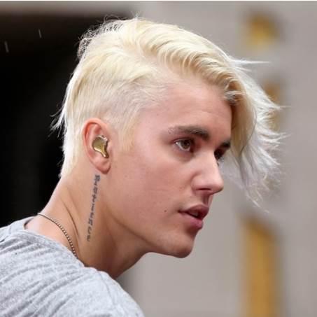 Color pelo platino hombre