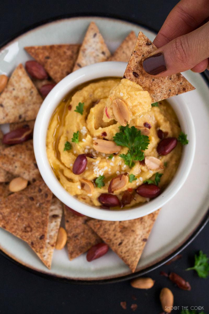 Hummus de calabaza