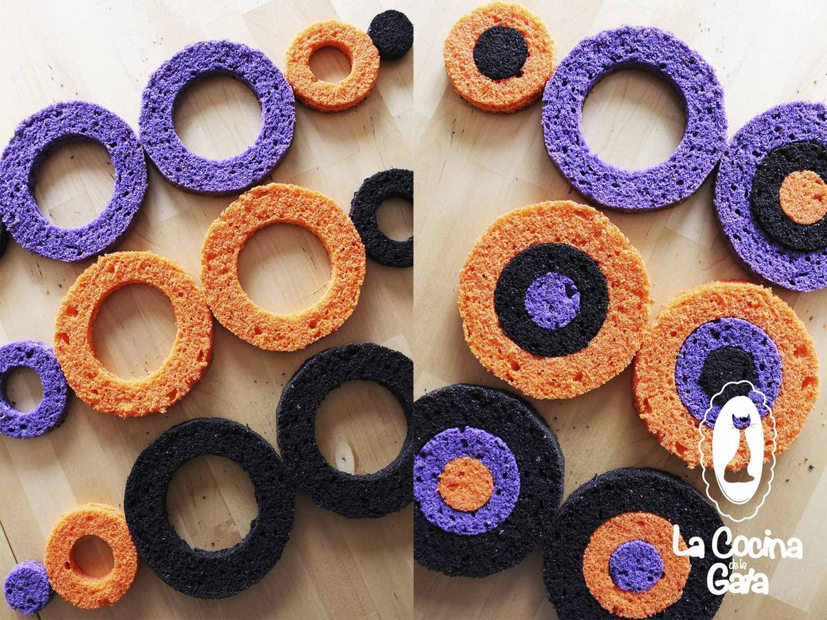 Cortamos los bizcochos