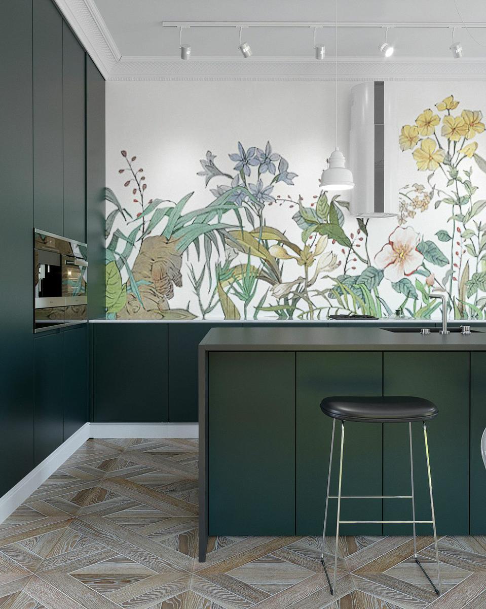 Cocinas en verde ¡pura frescura! | Decoración