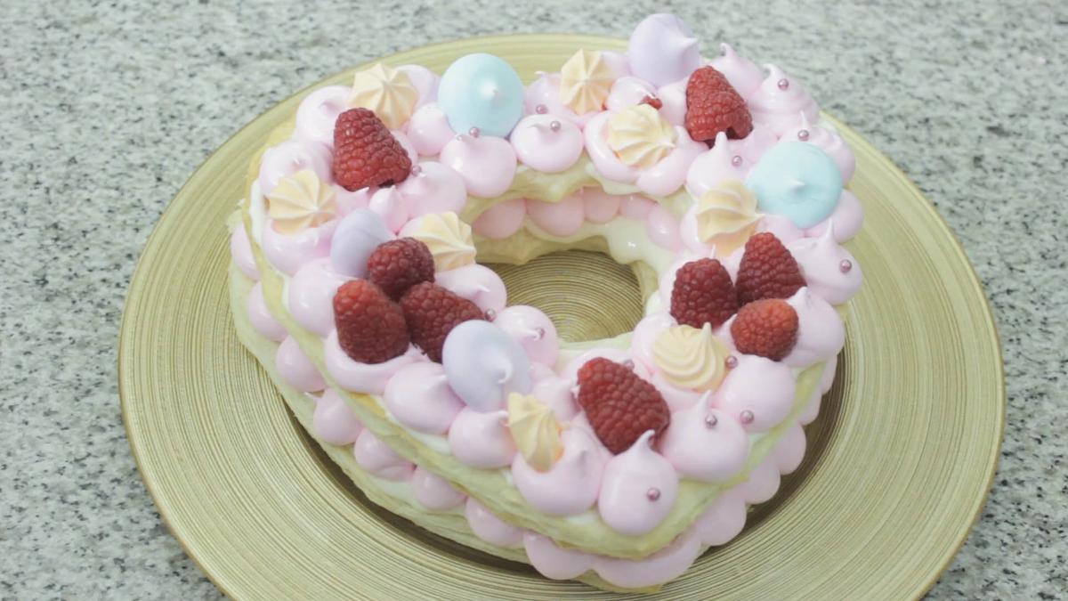 Tartaleta de corazón para San Valentín post