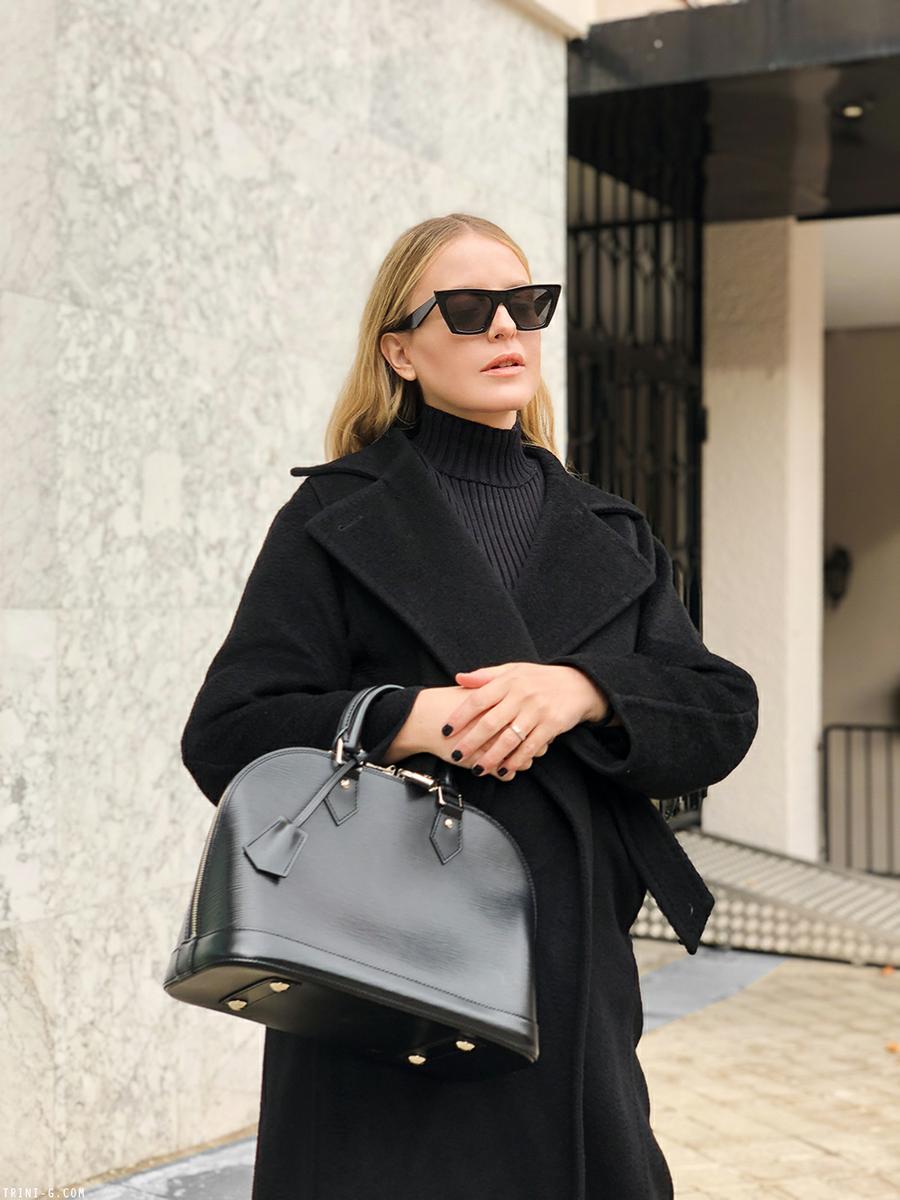 Trini | Max Mara Manuela coat Acne Studios jeans Stella McCartney boots