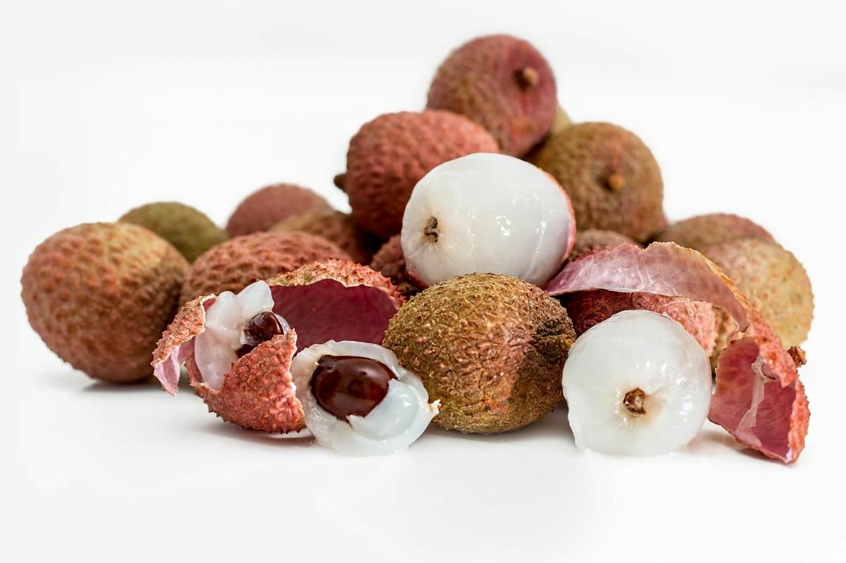 litchi fruta exotica