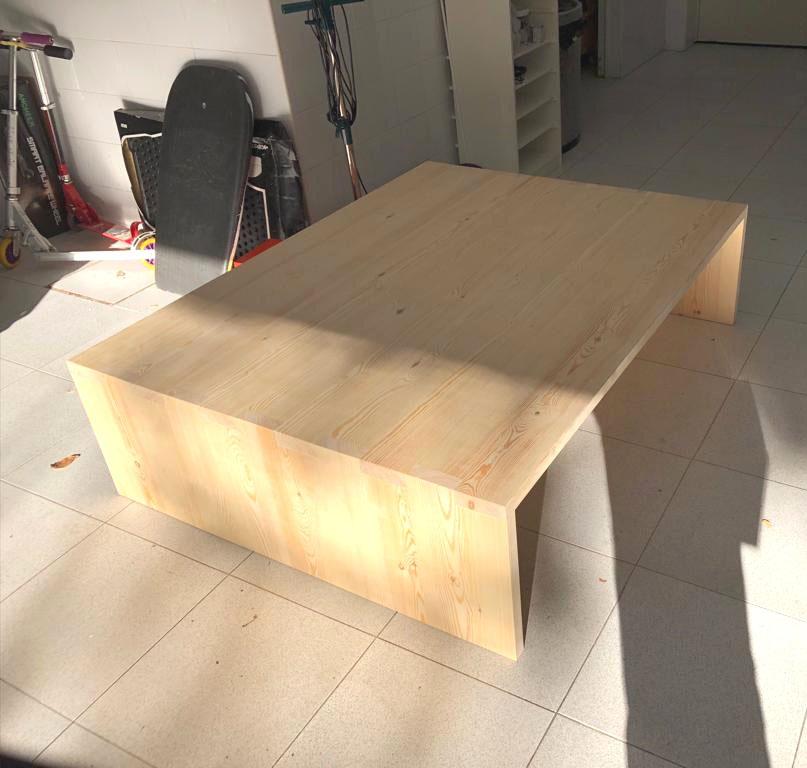 paso a paso de como teñimos una mesa de pino con aceite de teka, decoracion casas pequeñas, decorating small appartments