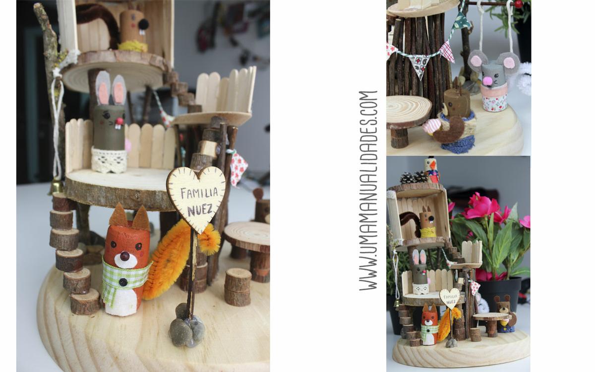 como hacer casita de muñecas casera