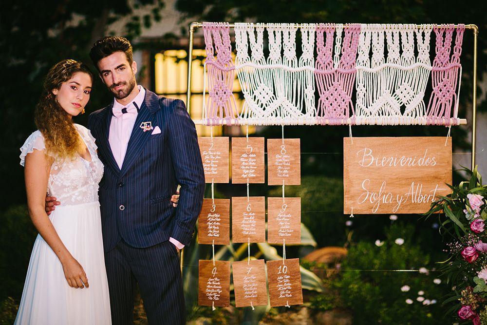 decoracion boda macrame