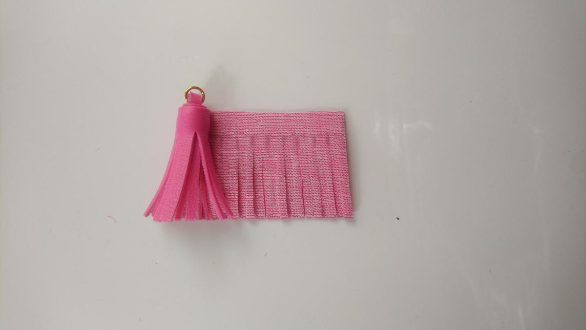 Pendientes de polipiel ( Borla ) ¡ Con patrones gratis !