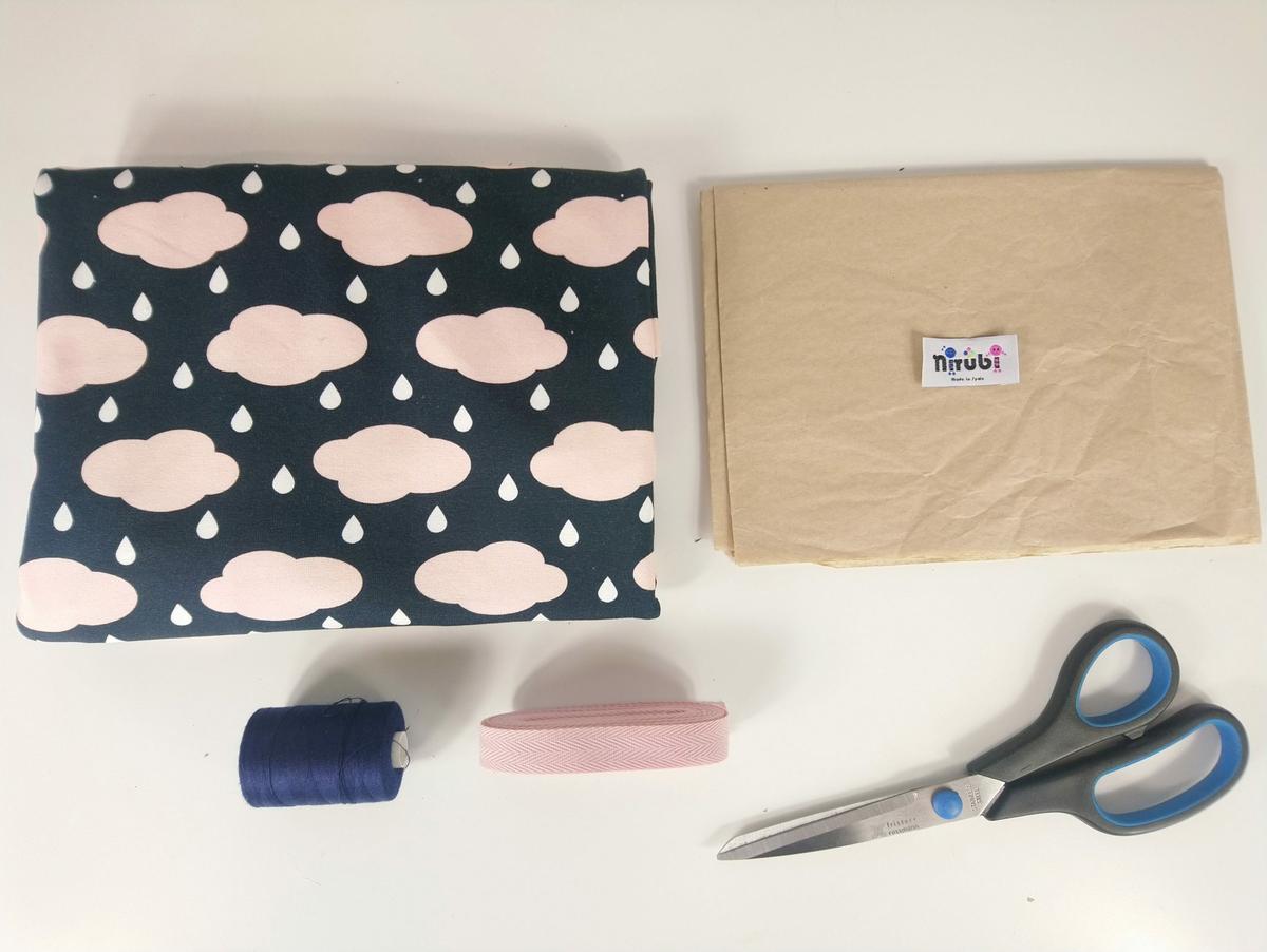 Vestido infantil de tela de punto ¡ Con patrones gratis !