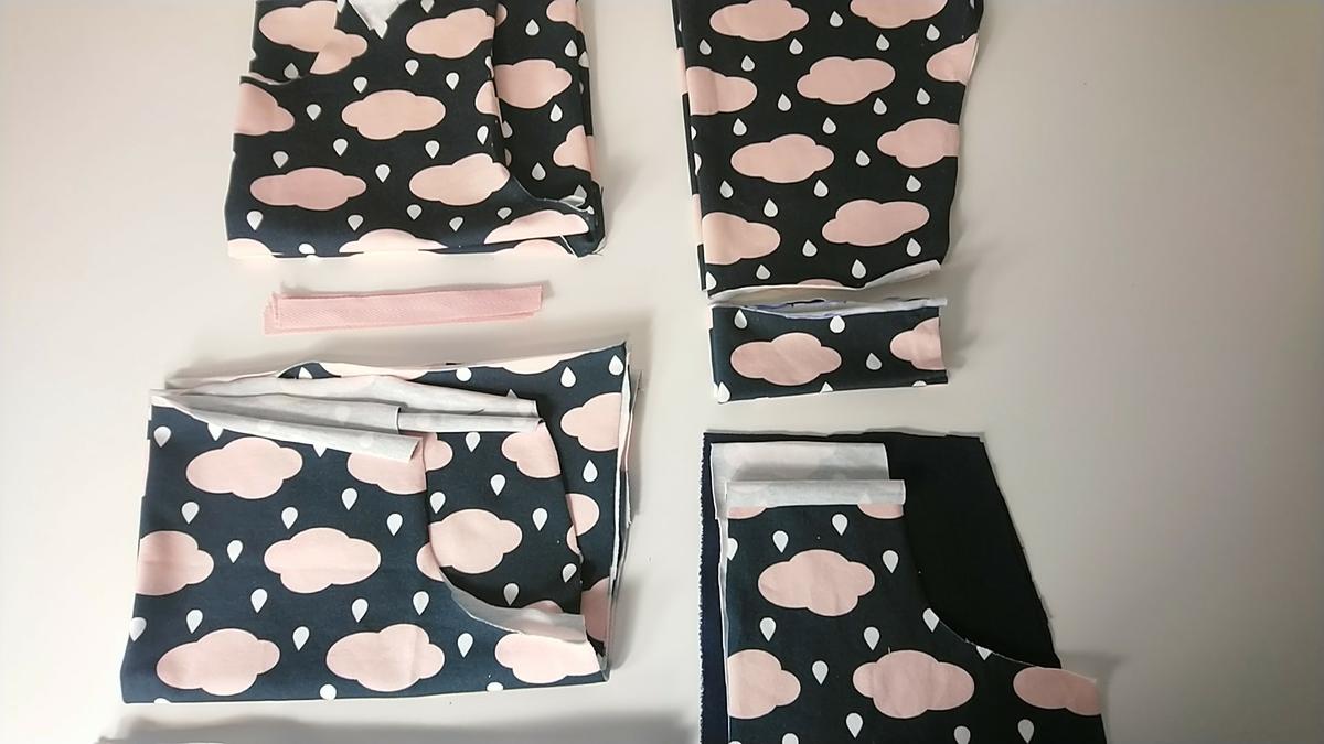 Vestido infantil de tela de punto ¡ Con patrones gratis !