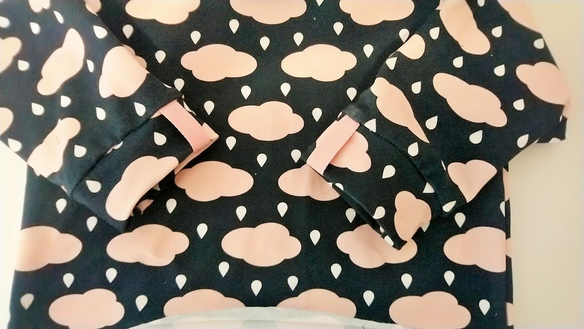 Vestido infantil de tela de punto ¡ Con patrones gratis !