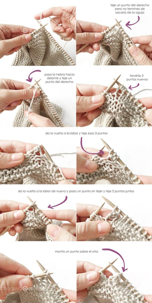 Cómo hacer una Chaqueta Kimono de punto de bebé - Patrón y Tutorial -