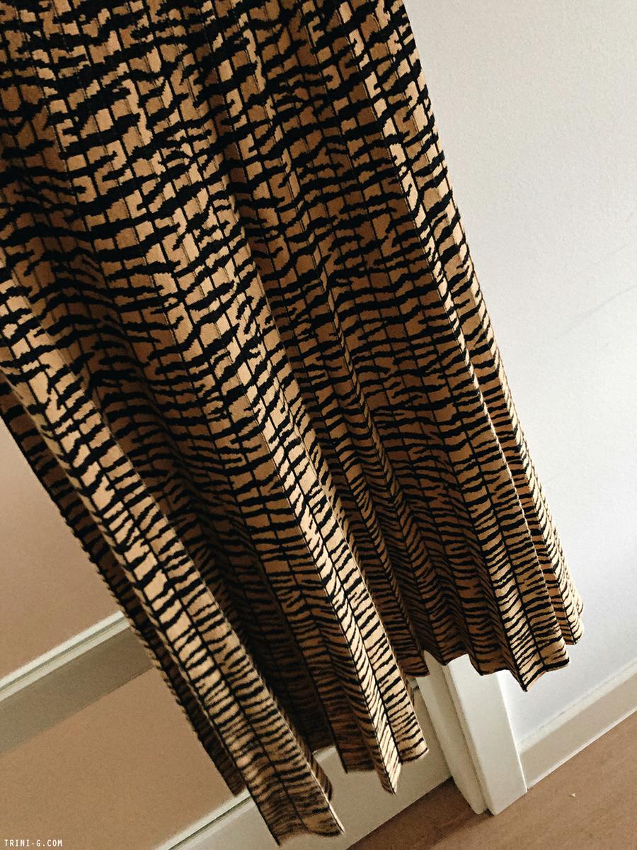 Trini | Proenza Schouler tiger print skirt