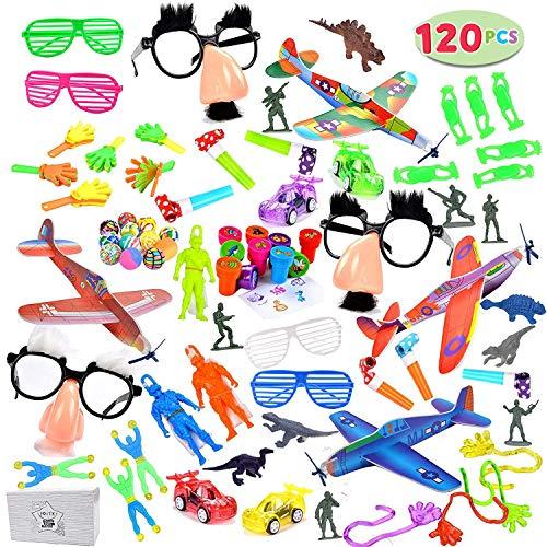 JOYIN 120Pc Party Favor for Kids Toy Assortment, Birthday Party, School Classroom Rewards, Carnival Prizes, Pinata Fillers and Goodie Bags Fillers
