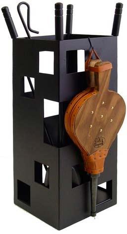 colgador para herramientas de estufa de leña o chimenea