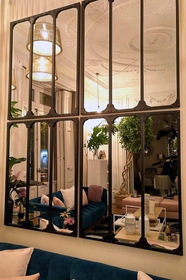 Composición con espejo TRIPLE