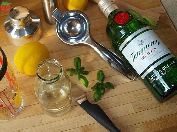 Ingredientes Gin Basil Smash