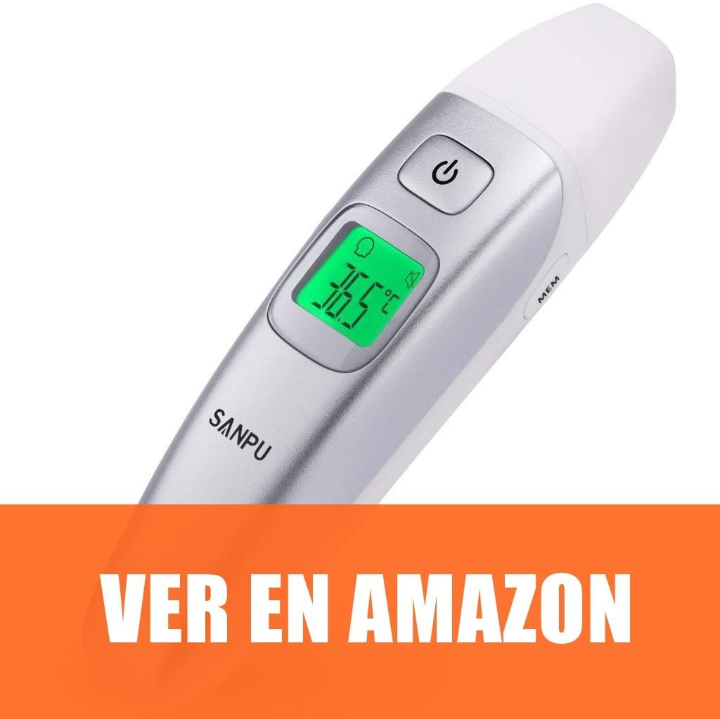 Sanpu - Termómetro Digital Infrarrojo