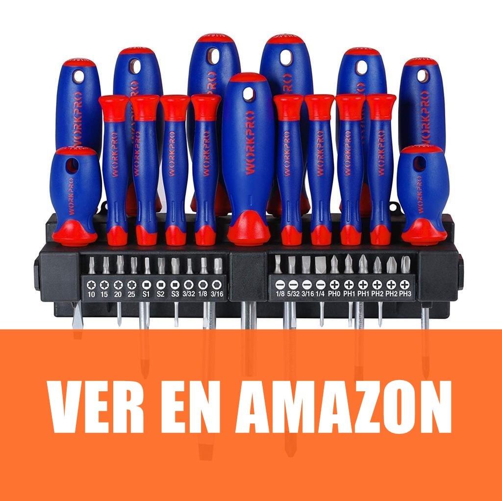Workpro W000823AU - Juego de Destornilladores