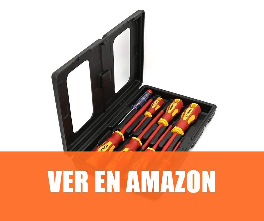 Hilka 34489008 - Juego de Destornilladores Aislados