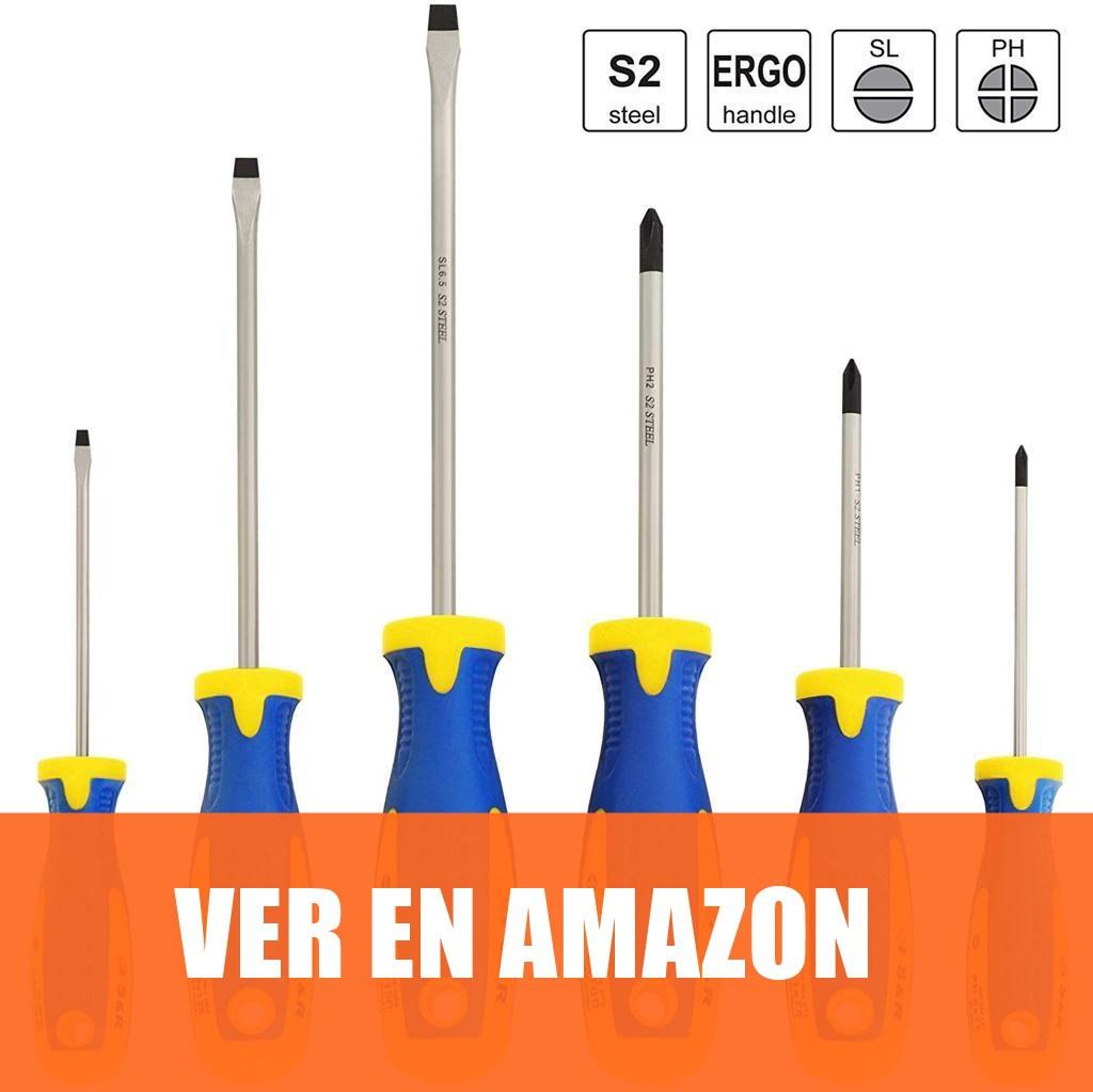 S&R - Juego de Destornilladores Profesional