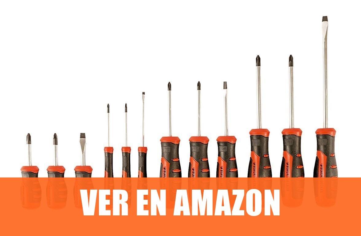 Black&Decker BDHT0-66451 - Juego de 12 Destornilladores