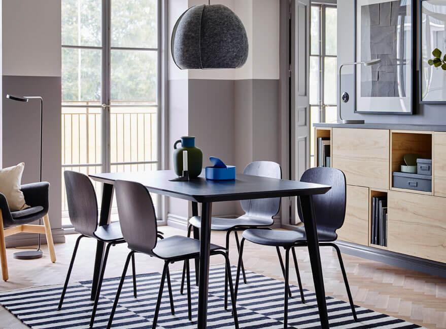 decorar la mesa de comedor