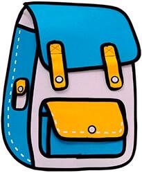 Regalos originales para tu mejor amiga mochila 2D