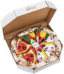 Regalos originales para tu mejor amiga Pizza Socks Box