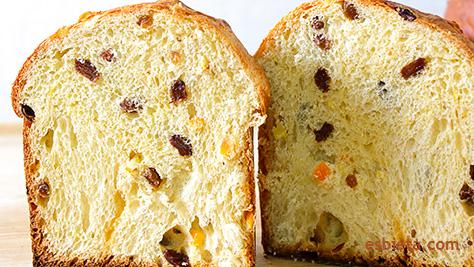 panettone italiano pan dulce de navidad casero