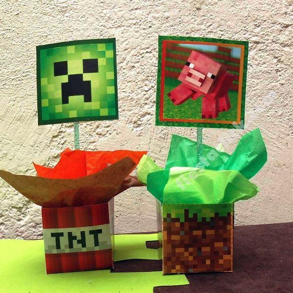 Estrictamente Nosotros mismos Edad adulta Cómo organizar una fiesta temática Minecraft | Manualidades