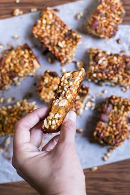 Barritas energéticas de cereales, frutos secos y semillas | Cocina