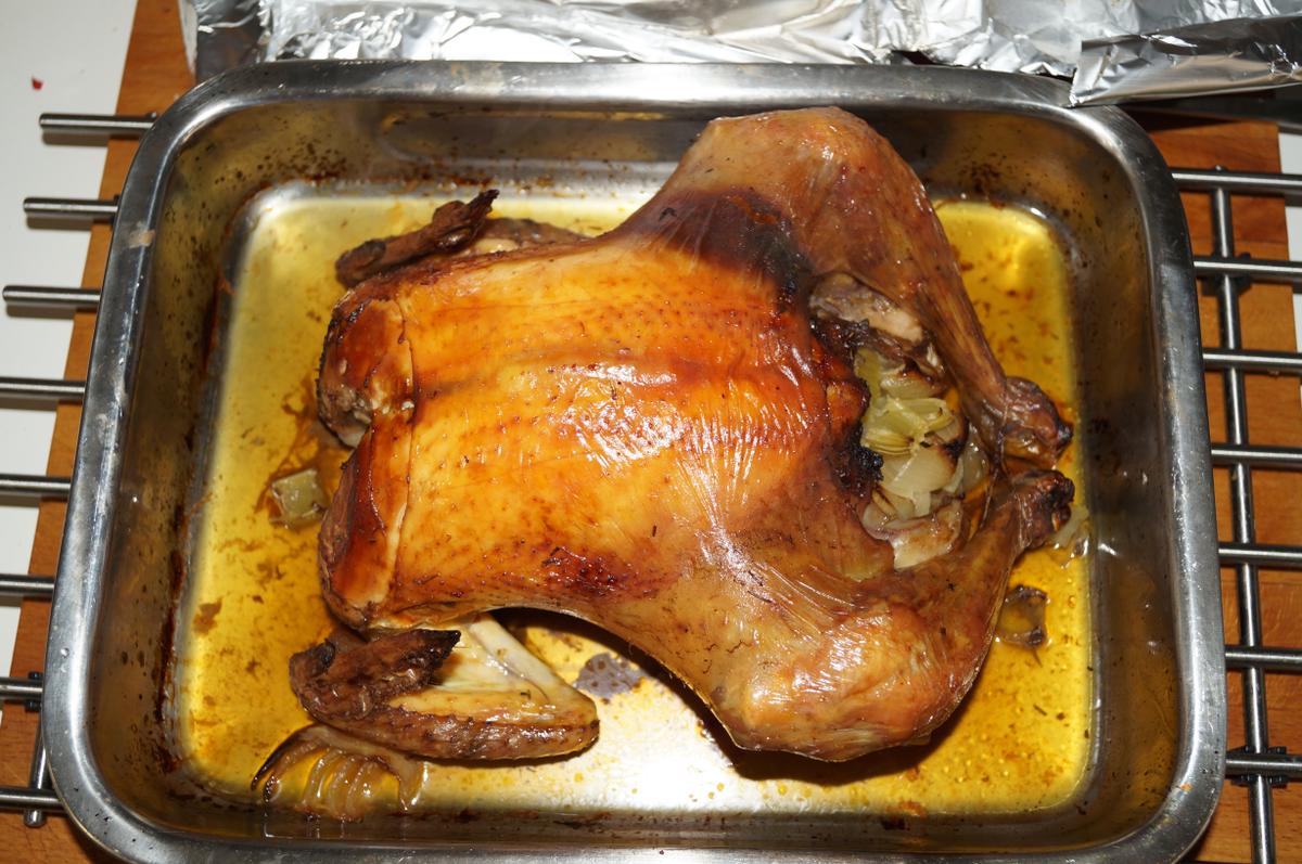 Receta de Pollo al horno