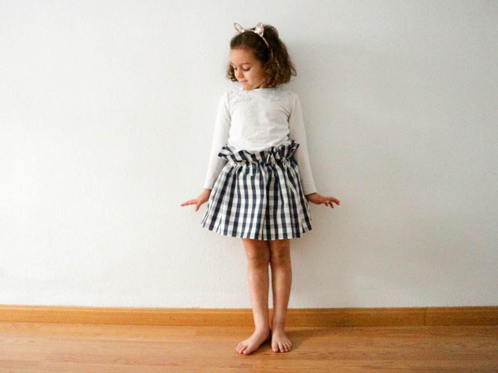 como hacer una falda